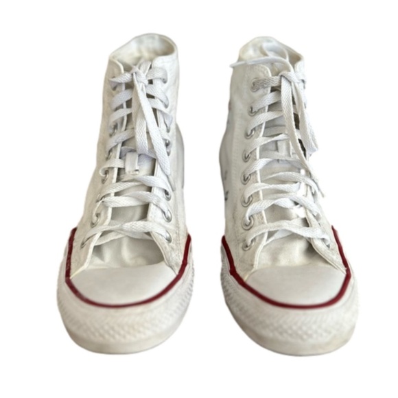 Converse Other - Converse Chuck Taylor All Star Unisex High Top White Sneakers